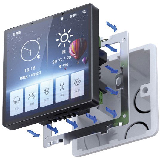 ALLNET ALLNET Touch Display Tablet 4 Zoll mit 1GB/8GB RK3128 Android 7.1 (220V Version)