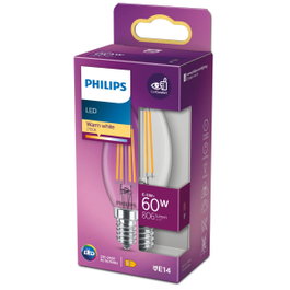 Philips Bombilla LED Equivalente 60W E14 Blanco cálido