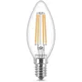 Philips Bombilla LED Equivalente 60W E14 Blanco Cálido No Regulable Vidrio