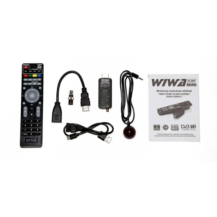 Sintonizador dvb-t/t2 wiwa h.265 mini