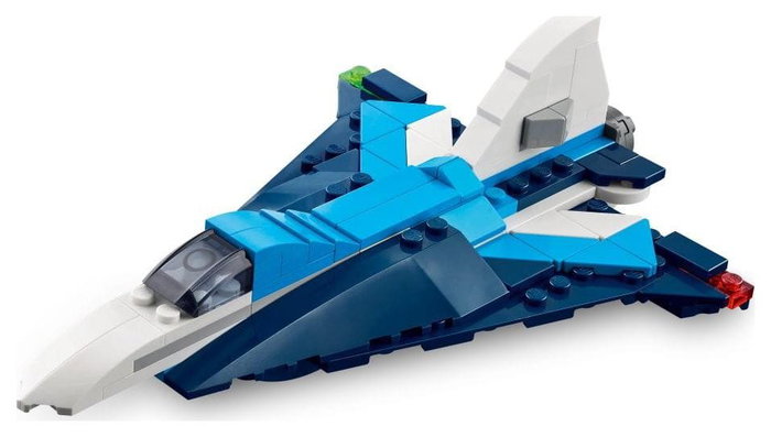 LEGO Creator 3-in-1 Aeronave: Avión de Carreras 31160 LEGO Creator 3-in-1 Aeronave: Avión de Carreras 31160