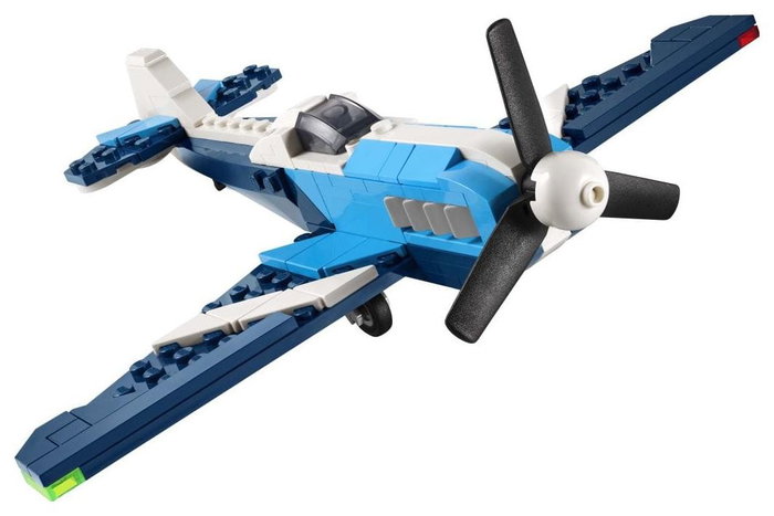 LEGO Creator 3-in-1 Aeronave: Avión de Carreras 31160 LEGO Creator 3-in-1 Aeronave: Avión de Carreras 31160