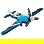 Lego 31160 Avión 3 en 1: Avión de Carreras - Set de Construcción para Niños de 7 Años