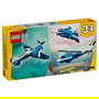 Lego 31160 Avión 3 en 1: Avión de Carreras - Set de Construcción para Niños de 7 Años