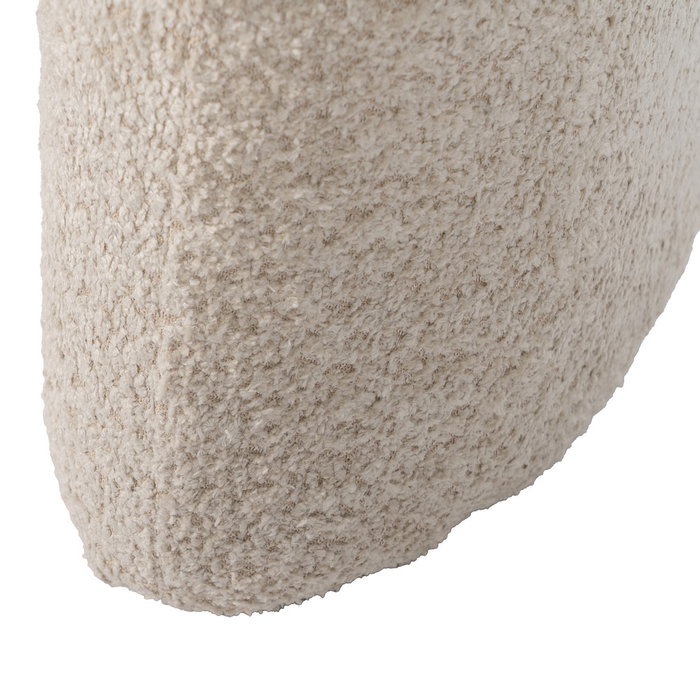 Banqueta Beige Tejido Salón 110 X 45 X 40 cm