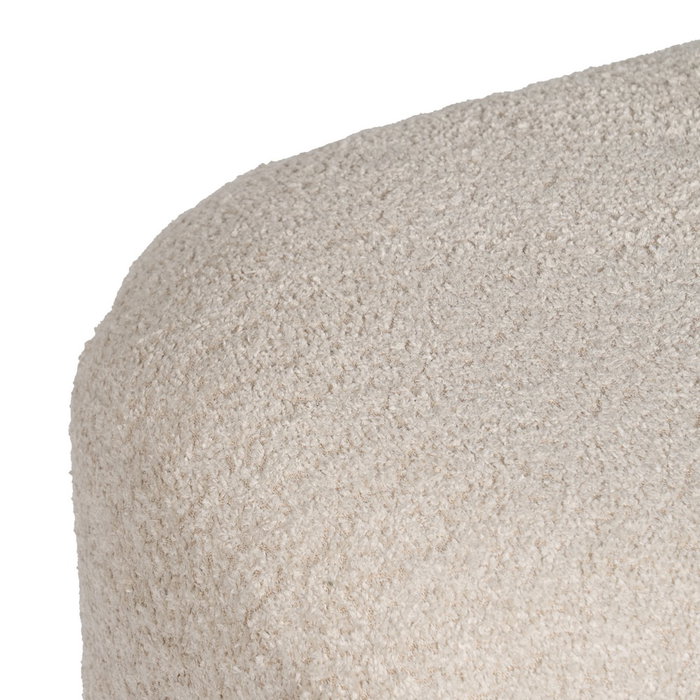 Banqueta Beige Tejido Salón 110 X 45 X 40 cm