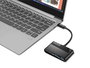 Lenovo Hub USB-C de 4 Puertos con USB 3.0 y USB-C para Portátiles, Conecta Ratón, Teclado y Dispositivos USB