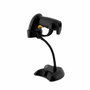 Coolbox Soporte para lector de códigos de barras, hasta 70x45mm, fijable a superficie, altura máxima 260mm
