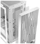Modecom Volcano Perun Apex ARGB Midi Tower Blanca para PC Gaming, ATX, USB 3.0, USB-C
