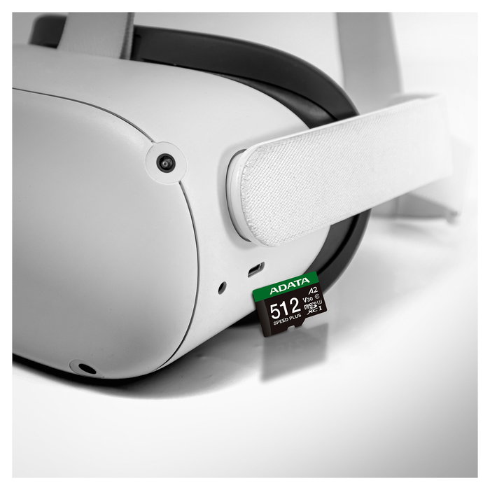 ADATA Speed Plus microSDXC Tarjeta de Memoria 512 GB UHS-I U3 V30 A2 Class 10 - 180 MB/s Lectura, 160 MB/s Escritura