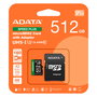 ADATA Speed Plus microSDXC Tarjeta de Memoria 512 GB UHS-I U3 V30 A2 Class 10 - 180 MB/s Lectura, 160 MB/s Escritura