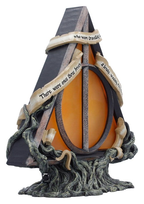 Nemesis Now Lámpara Harry Potter Deathly Hallows 22 cm