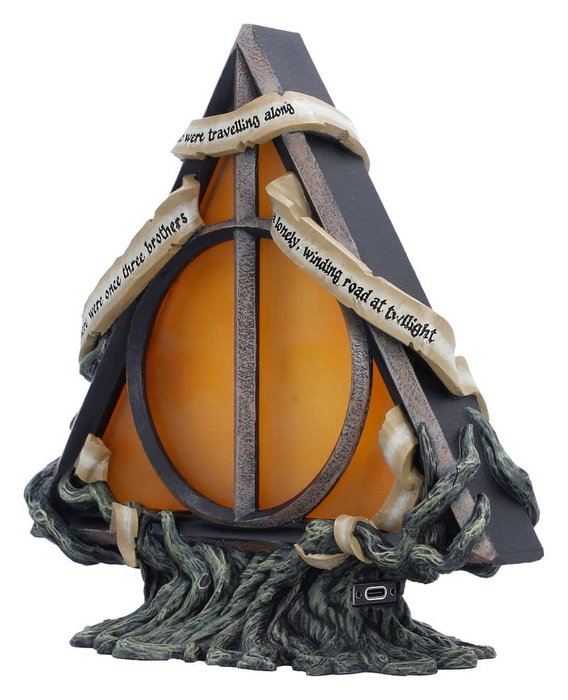 Nemesis Now Lámpara Harry Potter Deathly Hallows 22 cm