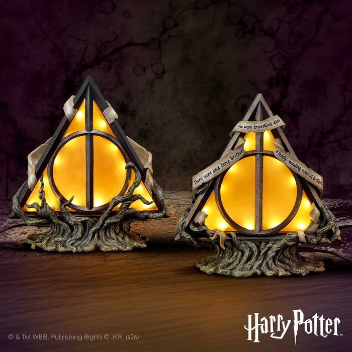 Nemesis Now Lámpara Harry Potter Deathly Hallows 22 cm