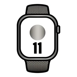 Apple Watch Series 11 GPS + Cellular 46mm Titanio Natural - Correa Milanese Natural S/M - MFCY4QL/A