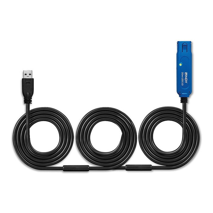 Lindy 43361 Extensión activa USB 3.2 Gen 1 Pro de 20 m