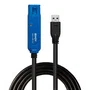 Lindy USB 3.0 Active Extension Pro 20m Negro