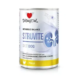 Disugual Diet Dog Struvite Pollo 6x400 gr Comida para Perros