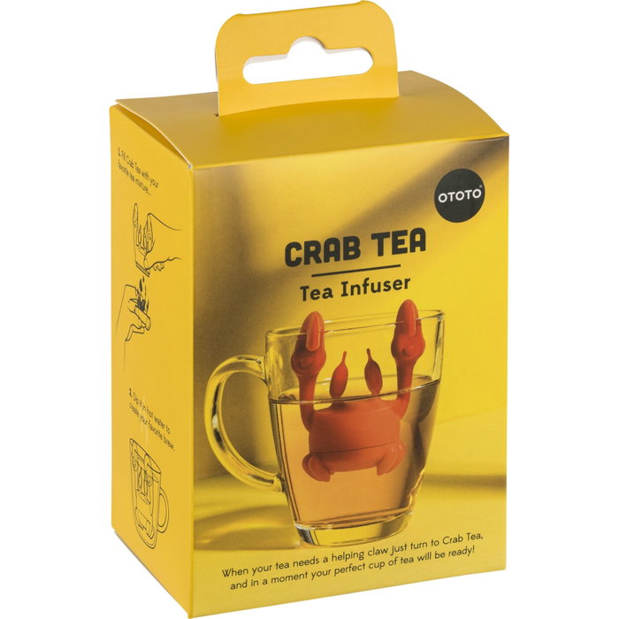 Ototo CrabTea Tea Infuser Rojo
