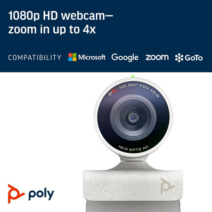 Poly Studio P5 76U43AA Cámara Web USB-A Full HD 1080p