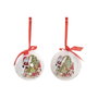 DKD Home Decor Set de 14 Decoraciones Colgantes Multicolor PVC