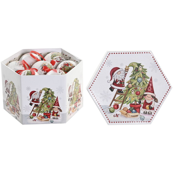 DKD Home Decor Set de 14 Decoraciones Colgantes Multicolor PVC