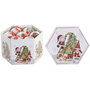 DKD Home Decor Set de 14 Decoraciones Colgantes Multicolor PVC