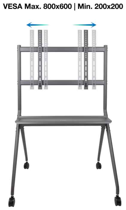 Tooq iSTAND Soporte de Suelo con Ruedas para Pantallas 50-86 pulgadas Gris Tooq iSTAND Soporte de Suelo con Ruedas para Pantallas 50-86 pulgadas Gris