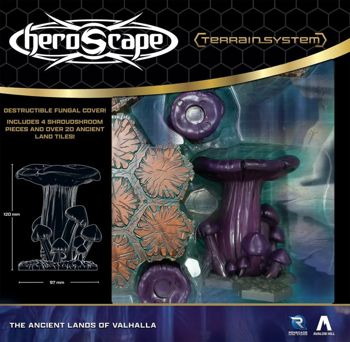 Renegade Heroscape Expansión de Terreno The Ancient Lands of Valhalla Edición Inglés Renegade Heroscape Expansión de Terreno The Ancient Lands of Valhalla Edición Inglés