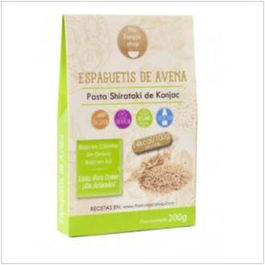 THE KONJAC SHOP Espaguetis De Avena De Konjac 200Gr. SG VEGAN S/A