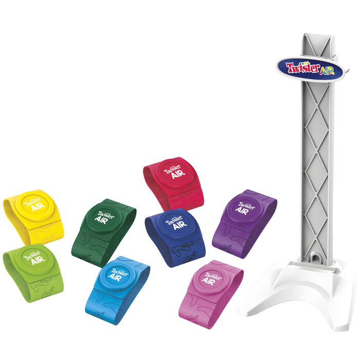 Hasbro Juego Twister Air con Aplicación y Banda de Realidad Aumentada para Fiestas y Familia (8 años+)
