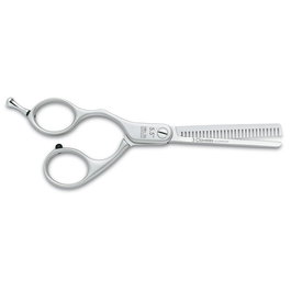 Tres Claveles Tijera Peluquería Esculpir Zurdos Duraluminio 5.5" Acero Inoxidable 28 Dientes ES-28