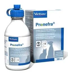 Virbac Pronefra Soporte Renal 180 mL Alimento Complementario Dietético para Gatos y Perros