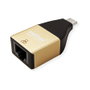 ROLINE GOLD USB 3.2 Gen 2 Conversor de USB Type C a Gigabit Ethernet RJ-45