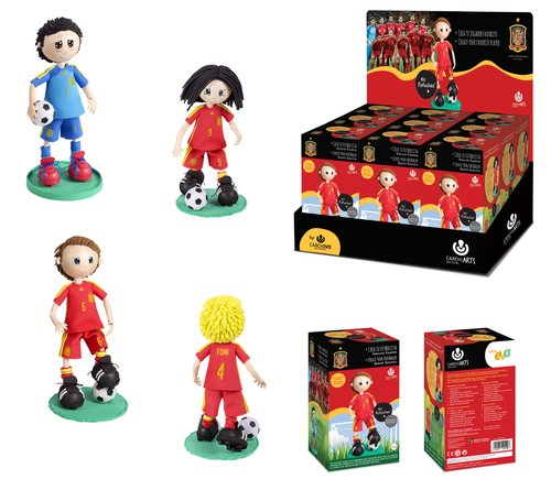 CARCHIVO Kit Carchiarts Fofucha Selección Española (Set de 9) CARCHIVO Kit Carchiarts Fofucha Selección Española (Set de 9)