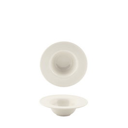 Summa Platillo Hondo Valet Gourmet 12.5 cm - Vitro Porcelana Color Marfil para Vajilla (Set de 6)