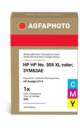 Agfa Photo Cartucho de tinta varios colores APHP305XLC
