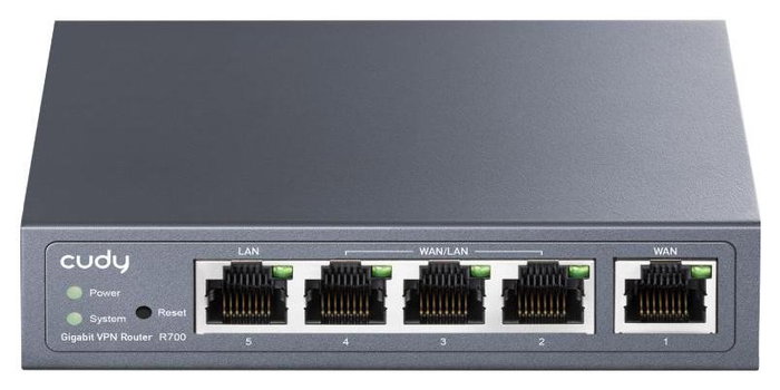 Cudy Gigabit Multi-WAN VPN Router Gris Cudy Gigabit Multi-WAN VPN Router Gris