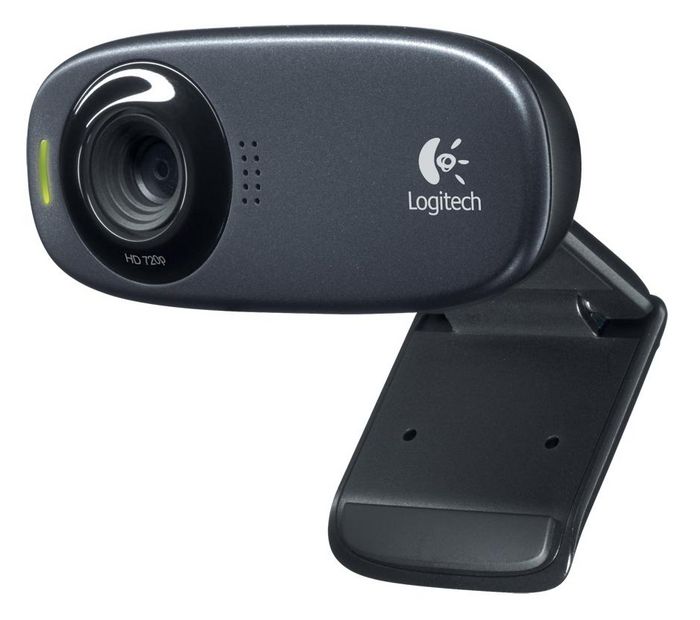 Logitech C310 Webcam HD 720p con Video HD y Fotos de 5MP