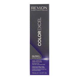 Revlon Color Excel Glowin 8.21 Rubio Claro Irisado Ceniza Baño Profesional sin Amoníaco 70ml