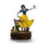 Iron Studios Snow White and Dopey Estatua Art Scale 1/10