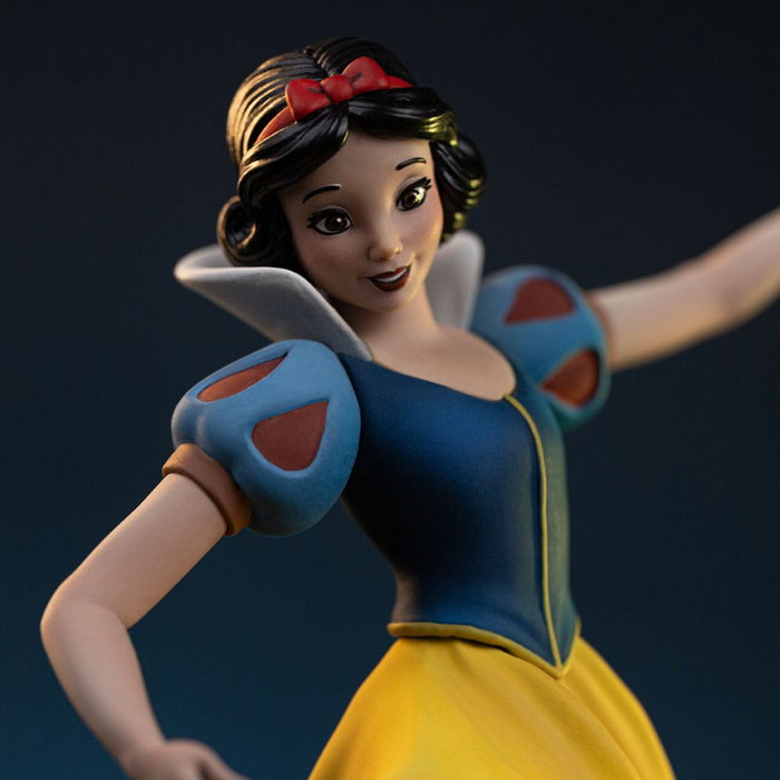 Iron Studios Snow White and Dopey Estatua Art Scale 1/10