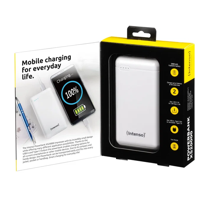 Intenso Powerbank XS20000 20000 mAh Blanco