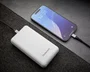 Intenso XS20000 Powerbank 20000 mAh Litio Blanco con Pantalla LED, USB-C y Micro-USB, Incluye Cable USB-A a Tipo-C 7313552