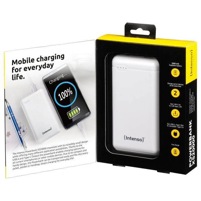 Intenso Powerbank XS20000 20000 mAh Blanco