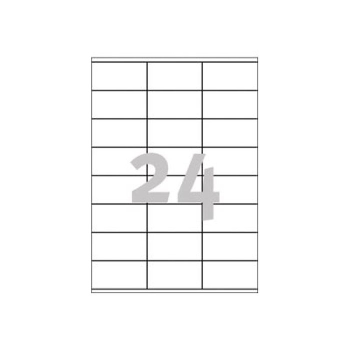 Avery Zweckform Etiquetas Avery 3475, 70 x 36 mm, Formato A4