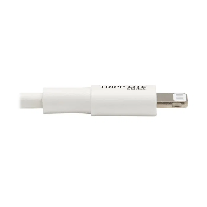 Tripp Lite M102-003-WH Cable USB-C a Lightning Certificado MFi (MFi-Certified) para Carga y Sincronización, 0.9 m (3 pies), Blanco, USB 2.0