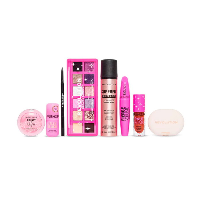 Revolution Make Up Glow Up Icons Estuche 8 pz