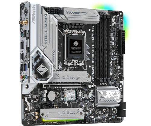 ASRock B760M Steel Legend WiFi micro ATX DDR5 LGA 1700