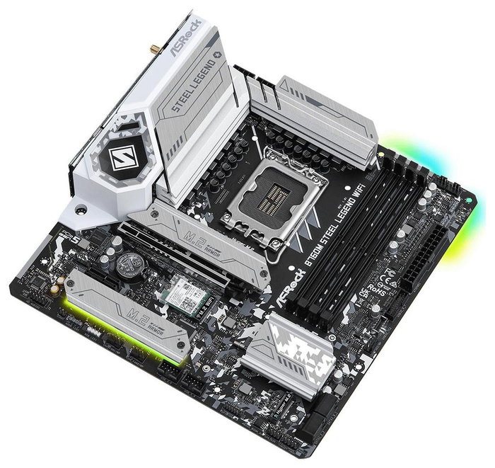 ASRock B760M Steel Legend WiFi micro ATX DDR5 LGA 1700